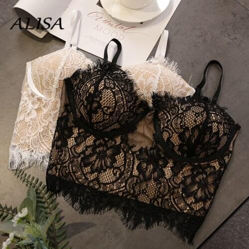 Women Sexy Lace Tank Tops New 2021 Summer Sleeveless Club Party Short Vest Woman Tube Cropped Top