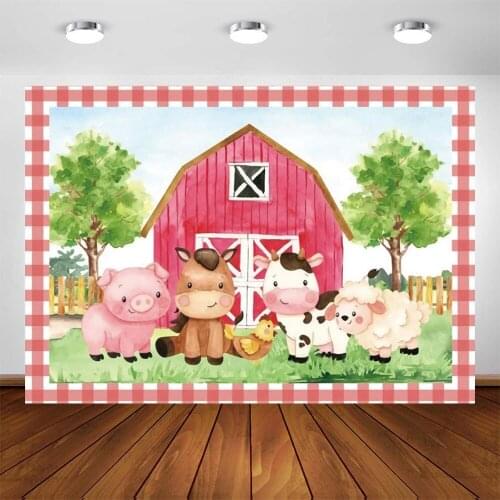 Yeele Farm Theme Cartoon Animal Backdrop Children Photography Baby Shower Birthday Party Background For Photo Studio Photophone