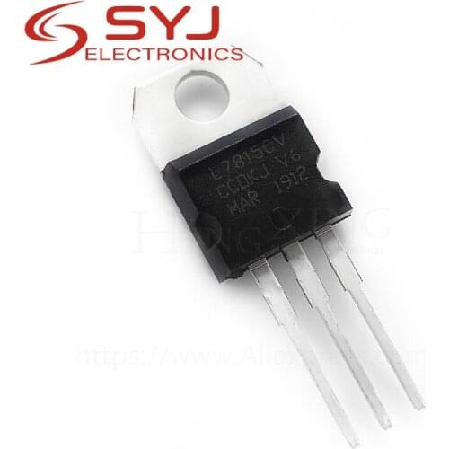 10pcs/lot L7815CV L7815 7815 TO-220 In Stock