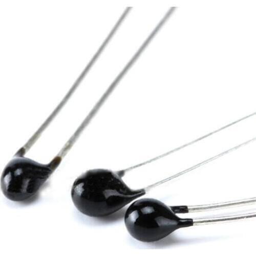 200pcs/lot Thermal Resistor NTC-MF52AT 10K 5% B value: 3950 1% Negative Temperature Coefficient Thermistor
