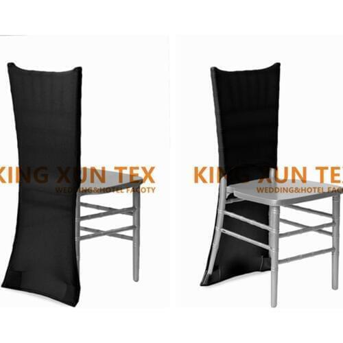 50pcs Bamboo Chiavari Back Spandex Chair Cover Lycra Stretch Chair Covers For Wedding Hotel Event