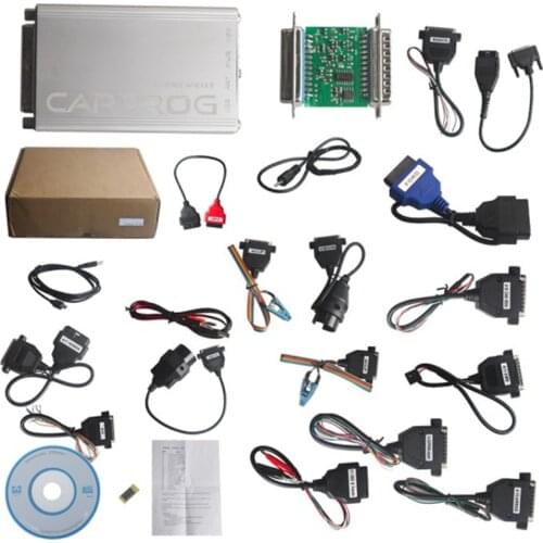 Carprog Full V8.21 Online Version with 21 Adapters ECU Chip Tuning Tool Airbag Reset Tool