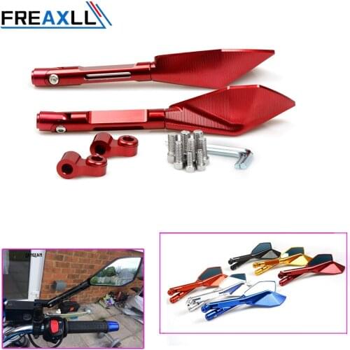 FOR yamaha MT-01 SR400 FJR1300 FJ-09 FJR1300ES FZ-07 FZ1 honda CRF250R CB1100 DN-01 CBR250R 11 14 15 Motorcycle Rearview Mirrors