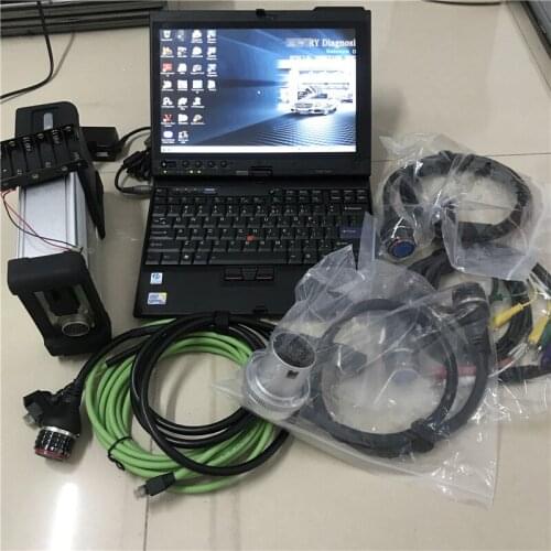 Mb Scan Tool Super Star C5 with Software 06/2021 Newest Version 320gb Hdd Laptop x200t Touch Screen Ready to Use