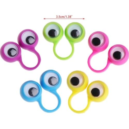 D7WF Finger Activity Size Eye Ring Can Be Fitted With Small Toys Small Gifts
