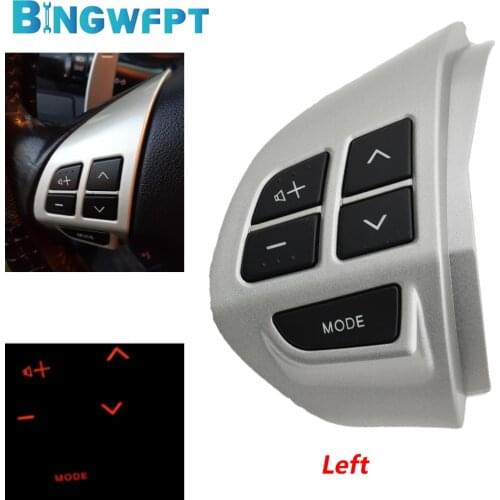 Left Side Steering Wheel Volume Sound Button For Mitsubishi L200(KB) 2006-2016 For Mitsubishi Laner(CX,CY) 2007-2014