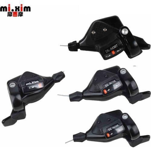 Mi.Xim 7 speed shifter 8/24 Speed Bicycle Derailleur Shift Lever 9/27 speed Mountain Bike Front Derailler for Shimano microshift