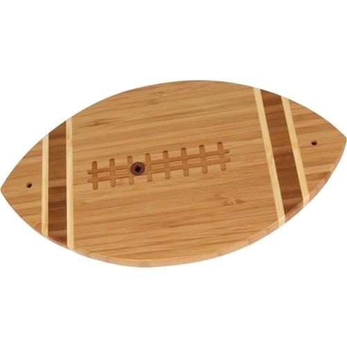 Football Shaped Serving Board Serving Tray Hook Party Supplies Kitchen Tools
