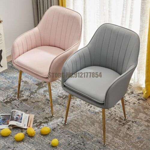 Nordic chair ins net red chair manicure makeup chair tea shop back chair negotiation chair desk chair dining chair home