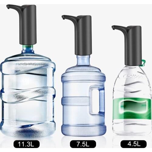 USB Charging Water Pump Dual Mode Electric Water Dispenser Gallon Drinking Bottle Switch for Home Kitchen Supplies