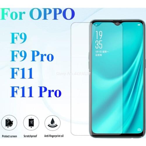 Protective Glass for Oppo F9 F11 Pro Screen Protector Tempered Glas F 9 11 F9pro F11pro Film 9H Oppoo Cover Protection Glass