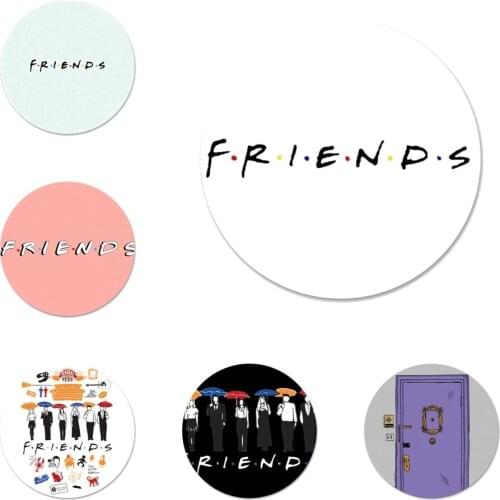 Tv friends Badge Brooch Pin Accessories For Clothes Backpack Decoration gift 58mm