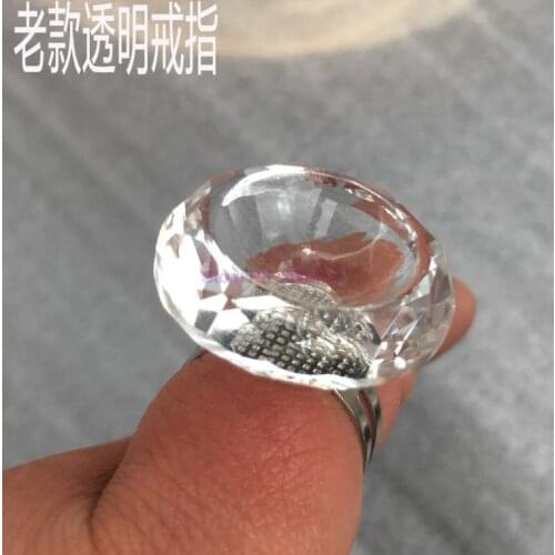 200pcs Graft Eyelash Glue Finger Ring Crystal Adhesive Eyelash Extension Pallet Holder Cup Ring Glue Tray Makeup Tool