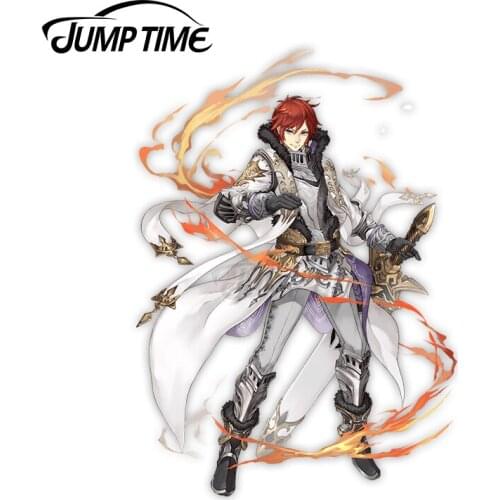 Jump Time 13 x 10cm For Re Zero Reinhardvan Astrea SINo ALICE Anime Car Stickers Windows Bumper Decal Laptop Decoration