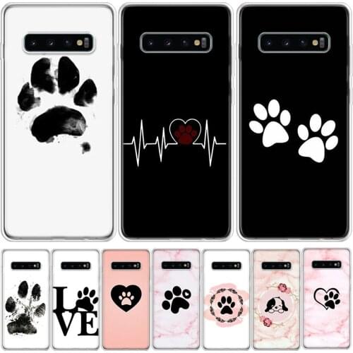 Hot best friends Dog paw Phone Case For Samsung GalaxyA90 A71 A70 A51 A50 A41 A40 A30 A21 A10 A9 A8 A7 A6Plus M30S A20E A01 A10S