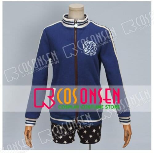 COSPLAYONSEN Love Live! School Idol Festival Sport Unawakened Eli Ayase Sportswear Cosplay Costume Blue