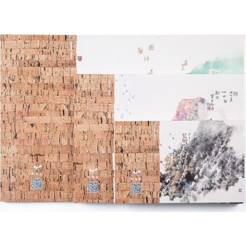 30sheets Xuan Paper Sketchbook Students Thicken Portable Rice Paper Book Ink Painting Calligraphy Raw Xuan Paper Sketchbook