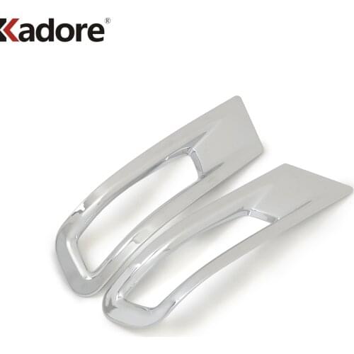 For Toyota Corolla 2014 2015 2016 ABS Chrome Rear Reflector Fog Light Lamp Cover Sticker Decoration Trim Accessories