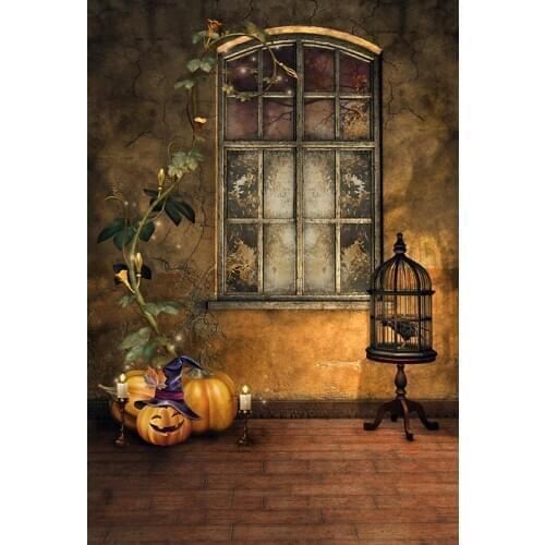Family celebration Halloween photography backgrounds fabric child photo backdrops for photo studio props Fotografia funds HA-269