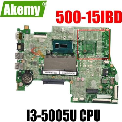 Akemy LT41 MB 14217-1M Laotop motherboard for Lenovo YOGA 500-15IBD FLEX3-1570 (15 inch) original mainboard I3-5005U GM