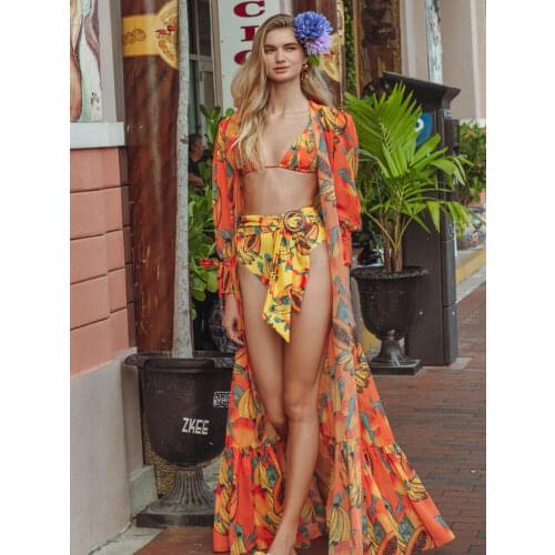 Micendy Gold Swimwear