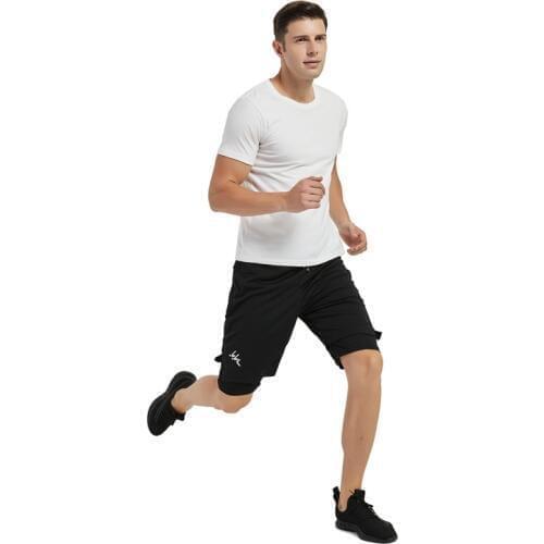 Mens Shorts Running Shorts Quick Drying Shorts Gyms Fitness Bodybuilding Workout Built-in Pockets Short Pants Men