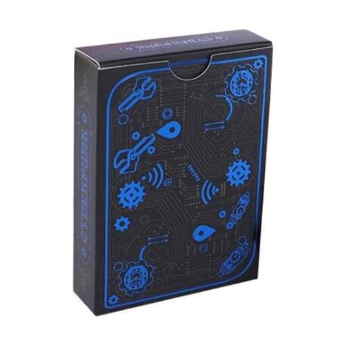 Blue Black Playing Cards Fashion Style Poker Game Deck Family Classic Game Cards Entertainment Adults Children Board Game