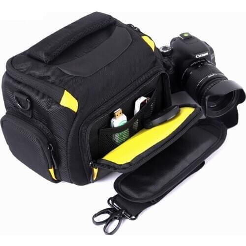 High Capacity DSLR Bag Camera Bag Case For Panasonic FZ85 FZ83 FZ82 FZ80 DC-FZ85 G9 GF8 GF7 FZ3000 FZ2500 FZ1000 FZ300 GH4 FZ70