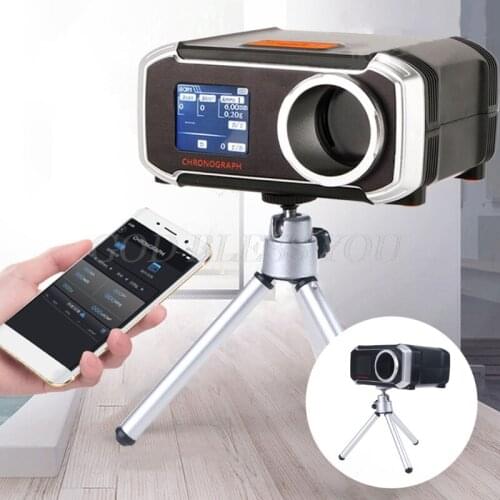 LCD Screen Shooting Chronograph Tester Shooting Screen Velometer Air Gun BB Paintball Gun Speed Tester Speed APP Bluetooth
