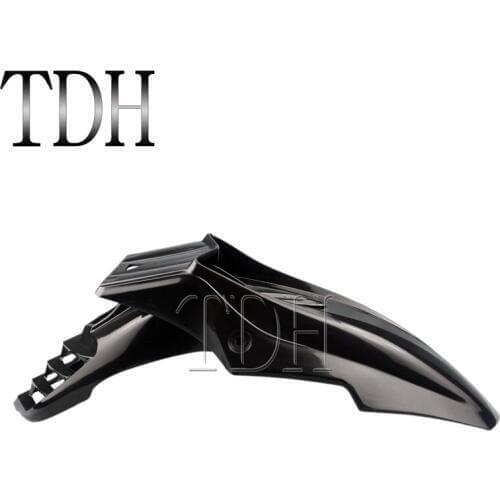 Universal Black Motocross Front Fender Supermoto Dirt BIke Off Road Mudguard For Yamaha WR250 WR450 TTR 230 XT TT BW