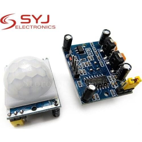 1pcs/lot SR501 HC-SR501 Adjust IR Pyroelectric Infrared PIR Motion Sensor Detector for In Stock