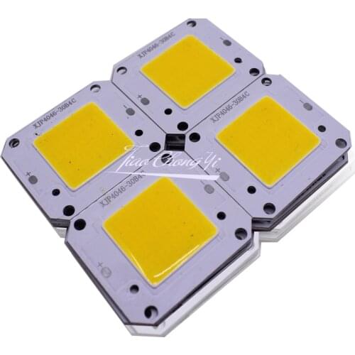 100W 40x46mm COB LED Chip White Warm White 100LM/W LED Chip Source for Flood Light DC30-40V DC12V