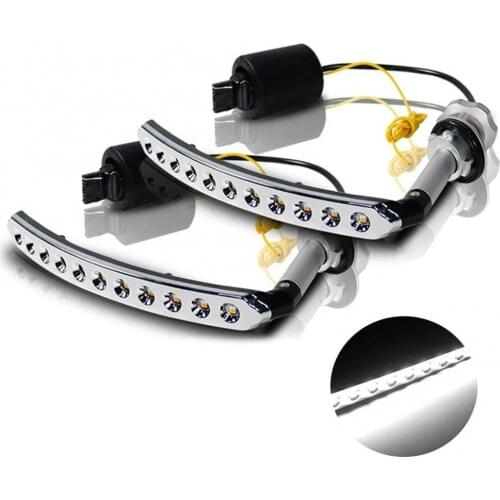 2Pcs 12V DC Dedicated Double Color Brake Light Turn Signal Lamp for Honda N-BOX luz emergencia coche мигалка полицейская