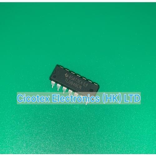 5pcs/lot TL084BCN DIP14 TL 084BCN IC OPAMP JFET 3MHZ 14DIP TL084BCNG4 TL084 BCN TL0848CN