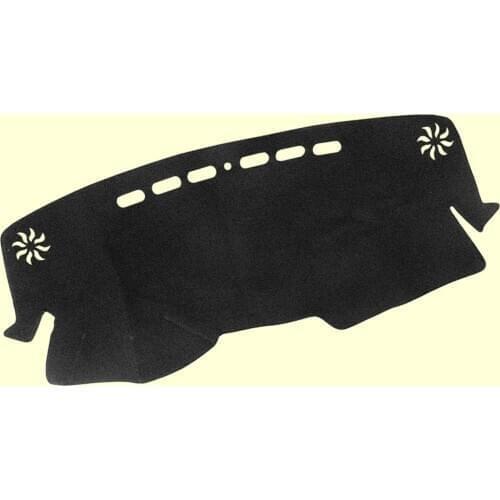 Car Dash Dashboard Mat Cover Carpet Pad Polyester Black Fit For Toyota CHR C-HR 2016 2017 2018 2019 Left Hand Drive