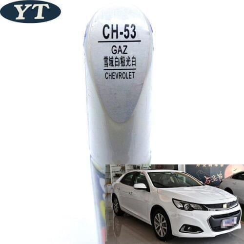 Car scratch repair pen, auto paint pen WHITE color for Chevrolet Cruze, SAIL,aveo,epica, trax,spark malibu,captiva