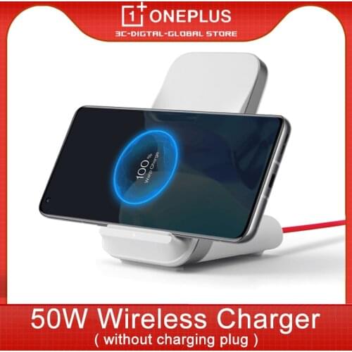 Original OnePlus Warp Charge 50W Wireless Charger With Type C Cable Qi-charging EPP 50W For Oneplus 9 Pro,30W For OnePlus 8 Pro