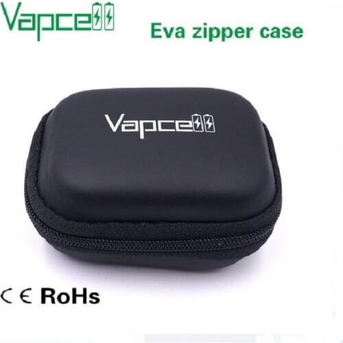 Vapcell zipper case Storage bag for 18650/18350 / 18500 / 16340 battery also for coin / earphone free shipping