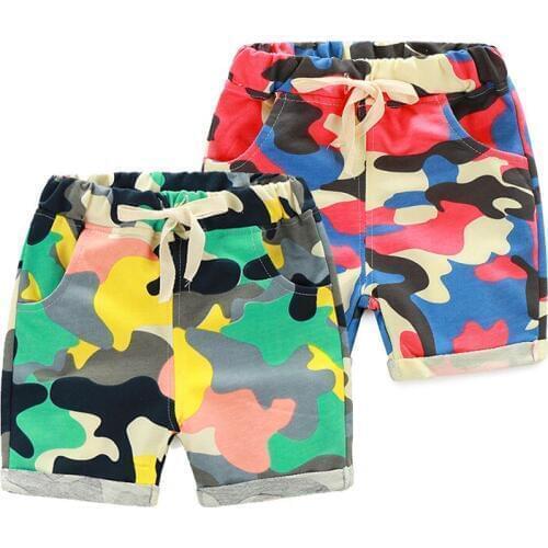 2020 hot new Children Pants for baby camouflage summer trousers kids child Harem Pants boys loose army shorts camo kids clothes