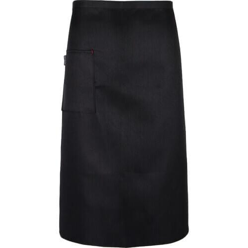 Restaurant Home Kitchen BBQ Cooking Short Adult Adjudtable Apron With Pocket