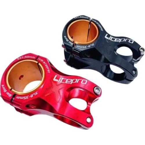 Litepro Mountain Road Bike 31.8*50mm Hollow Lightweight Aluminum Alloy Short Stem Bike Parts