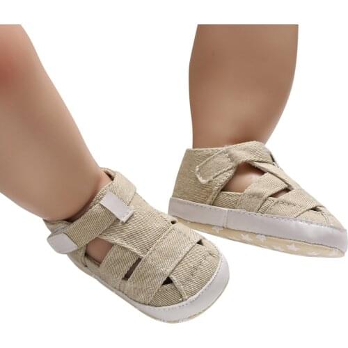 Newborn Baby Boys Fashion Summer Soft Crib Shoes Children Baby Boys Casual First Walker Shoes Non-slip Soft Sole Sneaker Shoe