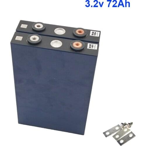 Lifepo4 3.2v 72Ah lithium battery no 3.2v 80Ah Lithium iron phosphate for diy 48v 60V 400Ah House hold electric supplies RV
