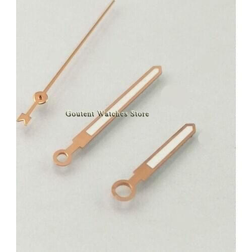 Rose gold Watch Hands Fit Miyota 8205 8215 821A DG2813 3804 Movement