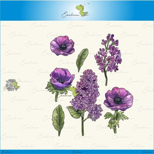 Lilac Flower metal cutting dies 2021 new diy molds Scrapbooking Paper Making die cuts crafts
