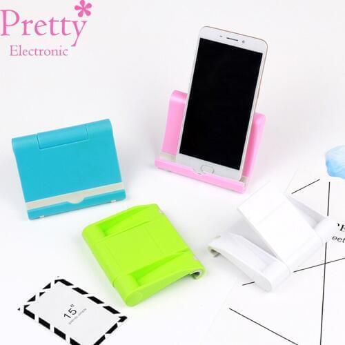 Universal Phone Holder Desk Stand Bracket Adjustable For Cell Phone Tablet Fashion Mini Smart Telephone Desktop Lazy Bracket