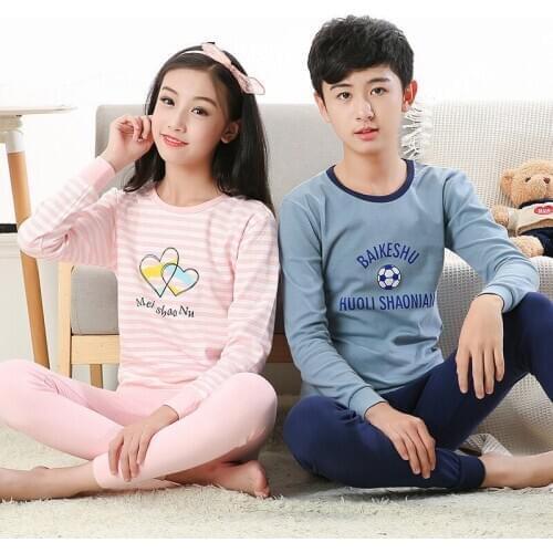 Autumn Children Clothes Kids Clothing Set Boys Pajamas Sets Nightwear Pajamas Girls Sleepwear Big Boy Girl Pyjamas Kids Clothes