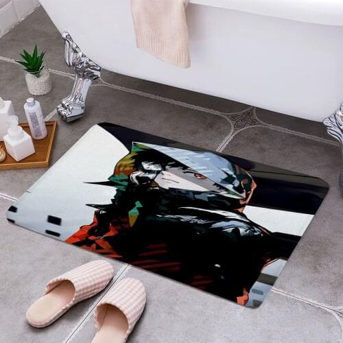 Tokyo Ghoul Anti-slip Doormat Vacuuming Water Absorbing Kitchen Bedroon Bath Floor Mats Home Entrance Home Decora