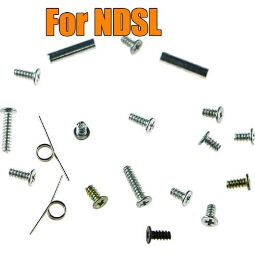 1Set Brand New Screws + L R Springs + Strut Small Metal Fittings Full Set for Nintendo DS NDS Lite NDSL