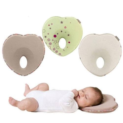 2018 Brand New Newborn Toddler Anti Roll Pillow Flat Head Neck Prevent Infant Support 1pcs Baby Shaping Pillow Baby Gifts
